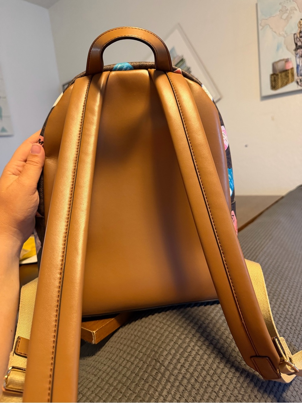 Michael kors medium travel backpack. With tags - Picture 3 of 6
